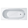 Essential KINGSTON Rectangular Single Ended Bath; 1700x700mm; 0 Tap holes; White
