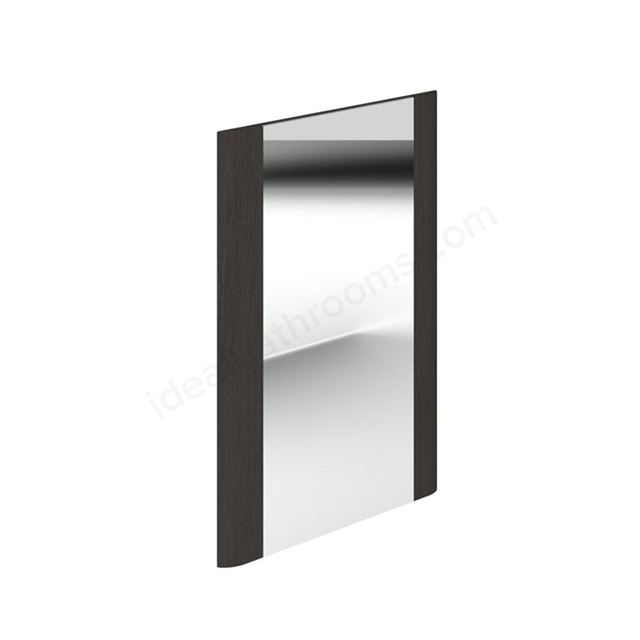 Essential Vermont Bathroom Mirror; Rectangular; 450x600mm; Dark Grey