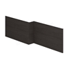 Essential Vermont MDF L Shape Showerbath 700mm Front Bath Panel  Dark Grey