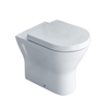 Essential Ivy 360mm Rimless Comfort Height Back to Wall Pan